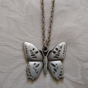 R. Tennesmed Sweden butterfly Charm pendant necklace